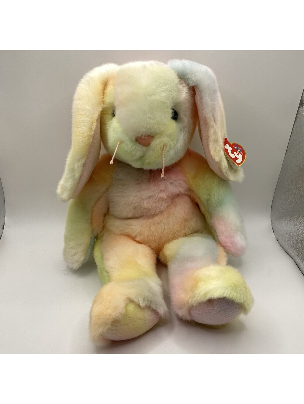 Ty Beanie Buddies “Hippie” Tie-Dye Bunny With Tags